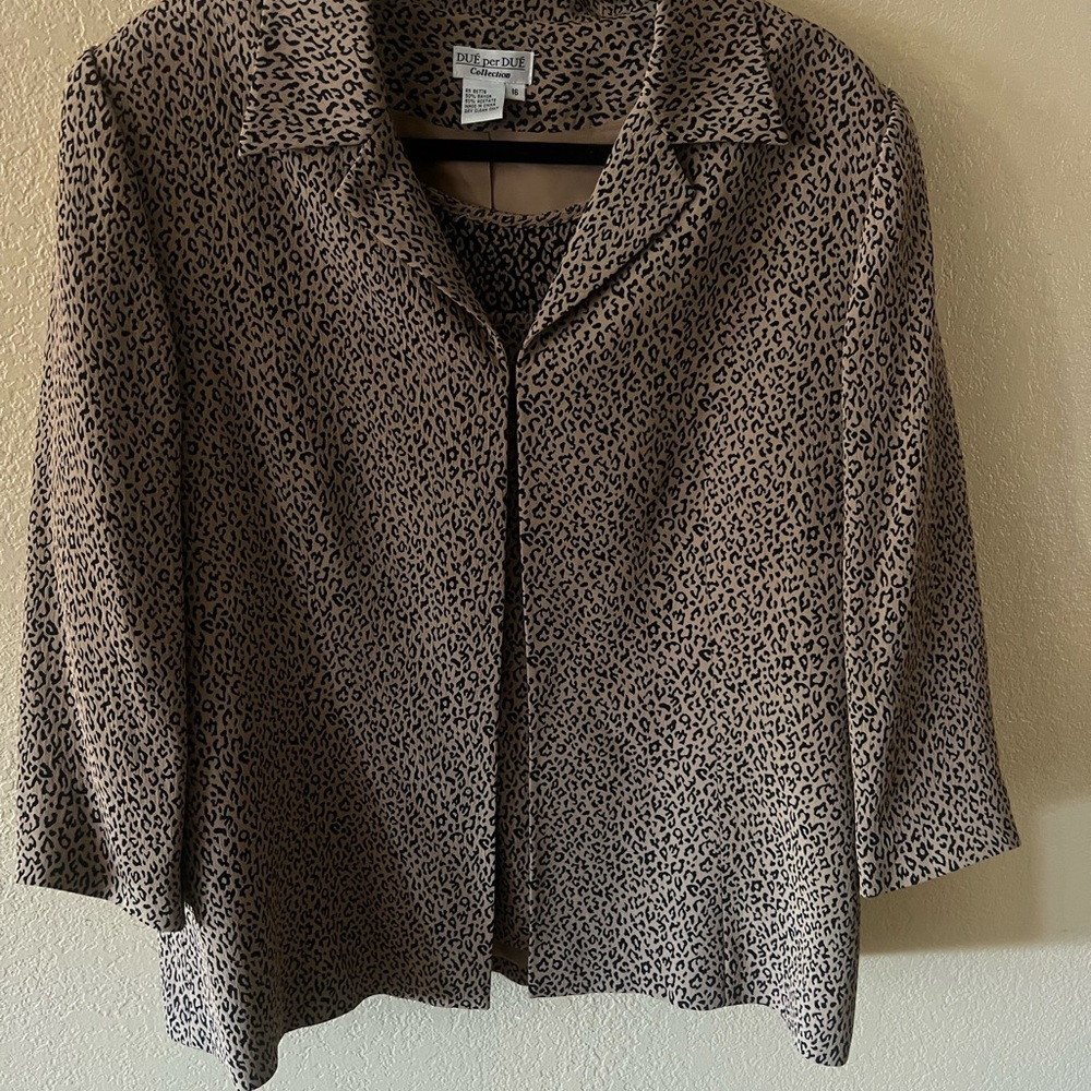 Leopard Print Women's Jacket